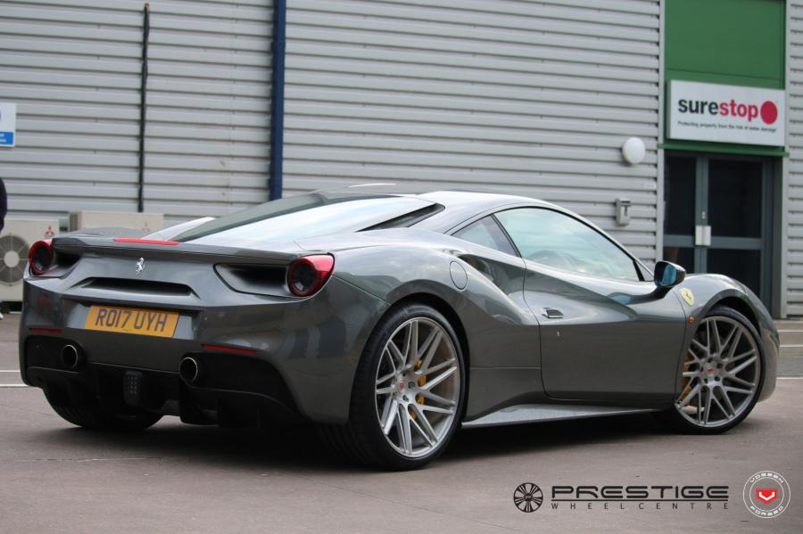 Ferrari 488 GTB on Vossen Wheels (VPS-314T) 2017 года  (фото 16 из 25)